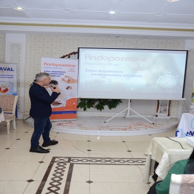 Presentation of Andopoxetine in Azerbaijan.