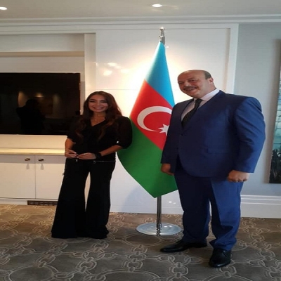 Meeting with vise president of Heydar Aliyev Foundation